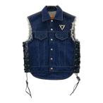 KADOYA Kadoya 254-102 Denim лучший боковой гонки выше темно-синий серия LL мотоцикл одежда мужской 