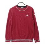 KAPPA GOLF Kappa Golf длинный рукав вязаный свитер оттенок красного L Golf одежда мужской 