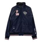 FILA GOLF filler Golf обратная сторона ворсистый Zip жакет общий рисунок оттенок черного M Golf одежда женский 