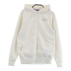 BEAMS GOLF Beams Golf с капюшоном вязаный Zip жакет оттенок белого M Golf одежда женский 