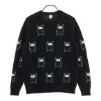 ARCHIVIOaruchibio вязаный свитер оттенок черного 46 Golf одежда мужской 