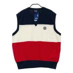 [ новый товар ]MUTA MARINEm-ta морской V шея вязаный лучший темно-синий серия 7 Golf одежда мужской 