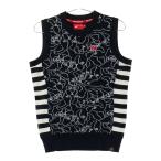 NEW BALANCE GOLF New balance вязаный лучший окантовка рисунок Boston терьер оттенок черного 1 Golf одежда женский 