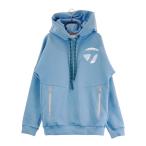 TAYLOR MADE TaylorMade ×UNITED ARROWS картон вязаный длинный рукав Parker оттенок голубого S Golf одежда мужской 