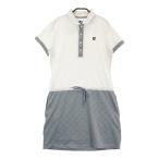FOOT JOY foot Joy короткий рукав One-piece diamond в клетку серый серия M Golf одежда женский 
