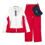 [ новый товар ]CALLAWAY Callaway 4WAY непромокаемая одежда выставить оттенок красного M Golf одежда женский 