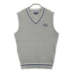 CALLAWAY Callaway вязаный лучший серый серия LL Golf одежда мужской 