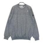 LE COQ GOLF Le Coq Golf вязаный свитер серый серия L Golf одежда мужской 