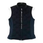 JUN&ROPE ジュン アンド ロペ  ダウンベスト  ブラック系 S ゴルフウェア レディース