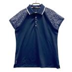 RLX ラルフローレン  半袖ポロシャツ  ネイビー系 M ゴルフウェア レディース