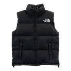 THE NORTH FACE ザ ノースフェイス ND91843 ヌプシベスト ダウンベスト フード付  ブラック系 XL メンズ