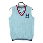 TOMMY HILFIGER GOLF Tommy Hilfiger Golf V шея вязаный лучший оттенок голубого L Golf одежда мужской 
