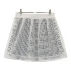 PGG PEARLY GATES Pearly Gates гонки Layered юбка окантовка рисунок оттенок белого 1 Golf одежда женский 