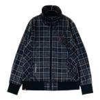 FILA GOLF filler Golf обратная сторона ворсистый Zip жакет в клетку оттенок черного LL Golf одежда женский 