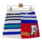 PEARLY GATES パーリーゲイツ  スカート ボーダー柄 ホワイト系 0 ゴルフウェア レディース