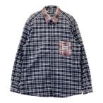 DOLCE & GABBANA ドルチェ アンド ガッバーナ G5IY3Z 長袖シャツ チェック ブラック系 41 メンズ