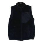 PEARLY GATES パーリーゲイツ  フリースジップベスト  ブラック系 4 ゴルフウェア メンズ