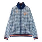 FILA GOLF filler Golf длинный рукав Zip жакет тысяч птица рисунок темно-синий серия M Golf одежда женский 