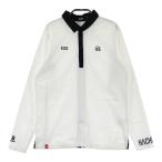 8YARDS ハチヤーズ  長袖ポロシャツ  ホワイト系 L ゴルフウェア レディース