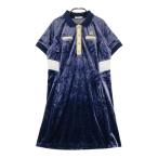 MARK&amp;LONA Mark and rona короткий рукав велюр One-piece лиловый серия 38 Golf одежда женский 