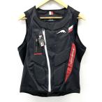 [ новый товар ]KUSHITANI Kushitani K-4384 PROTECT VEST защита лучший оттенок черного M мотоцикл одежда мужской 