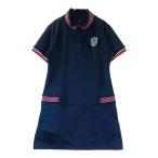 CALLAWAY Callaway половина Zip короткий рукав One-piece обратная сторона ворсистый темно-синий серия M Golf одежда женский 