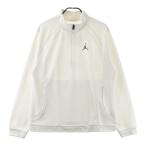 JORDAN GOLF ジョーダンゴルフ FB7564-133 2024年モデル ハーフジップ 長袖スウェットトレーナー  ホワイト系 XL ゴルフウェア メンズ