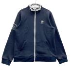 MUNSING WEAR Munsingwear одежда 2024 год модели длинный рукав Zip жакет оттенок черного LL Golf одежда женский 