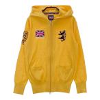 ADMIRAL Admiral вязаный Zip Parker оттенок желтого S Golf одежда женский 