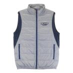 BEAMS GOLF Beams Golf down Zip лучший тысяч птица рисунок темно-синий серия L Golf одежда мужской 