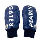 PEARLY GATES Pearly Gates Logo принт рукавица темно-синий серия Golf одежда 