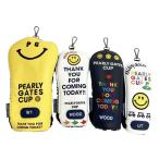 PEARLY GATES Pearly Gates 2024 год модели Pearly Gates cup не продается крышка головки цилиндров 4 позиций комплект Nico Chan оттенок желтого DR,FW×2,UT Golf одежда 