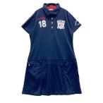 FILA GOLF filler Golf короткий рукав One-piece темно-синий серия LL Golf одежда женский 