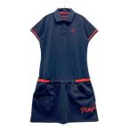 LE COQ GOLF Le Coq Golf ; короткий рукав One-piece темно-синий серия L Golf одежда женский 