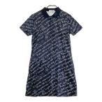 M.U SPORTS M You спорт короткий рукав One-piece общий рисунок оттенок черного 42 Golf одежда женский 