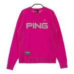 PING булавка кашемир вязаный свитер розовый серия M Golf одежда женский 
