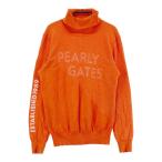 PEARLY GATES Pearly Gates 2024 год модели ta-toru шея свитер с длинным рукавом orange серия 0 Golf одежда женский 