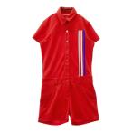 ADIDAS GOLF Adidas Golf N48384 короткий рукав все в одном оттенок красного S Golf одежда женский 