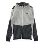 ADIDAS GOLF Adidas Golf FS6363 с капюшоном вязаный Zip жакет общий рисунок оттенок белого M Golf одежда женский 