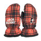 JACK BUNNY Jack ba колено × Doraemon рукавица в клетку orange серия FREE Golf одежда 