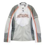 【新品】HARLEY DAVIDSON ハーレーダビッドソン 971457-19VW Mesh Riding Jacket メッシュジャケット  ホワイト系 L バイクウェア レディース