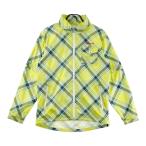 ADIDAS GOLF Adidas Golf A03961 2WAY нейлон жакет с капюшоном в клетку оттенок желтого M Golf одежда мужской 