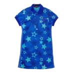 DANCE WITH DRAGON Dance With Dragon короткий рукав Polo One-piece звезда рисунок оттенок голубого 3 Golf одежда женский 
