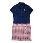 CALLAWAY Callaway короткий рукав Polo One-piece общий рисунок темно-синий серия M Golf одежда женский 