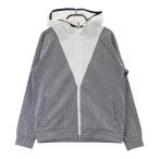 TAYLOR MADE TaylorMade Zip Parker монограмма рисунок оттенок черного M Golf одежда женский 