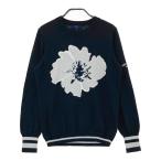 CALLAWAY Callaway вырез лодочкой длинный рукав вязаный свитер оттенок черного M Golf одежда женский 