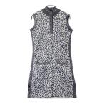 NEW BALANCE GOLF New balance 2024 год модели безрукавка вязаный One-piece Leopard рисунок серый серия 1 Golf одежда женский 