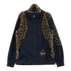 DANCE WITH DRAGON Dance With Dragon боа переключатель тепловое хранение Zip жакет Leopard рисунок оттенок черного 2 Golf одежда мужской 