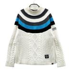 NEW BALANCE GOLF New balance длинный рукав вязаный свитер оттенок белого 4 Golf одежда мужской 