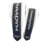 [ прекрасный товар ]CALLAWAY Callaway крышка головки цилиндров PARADYM 2 позиций комплект темно-синий серия DR×1 FW×1 Golf одежда 